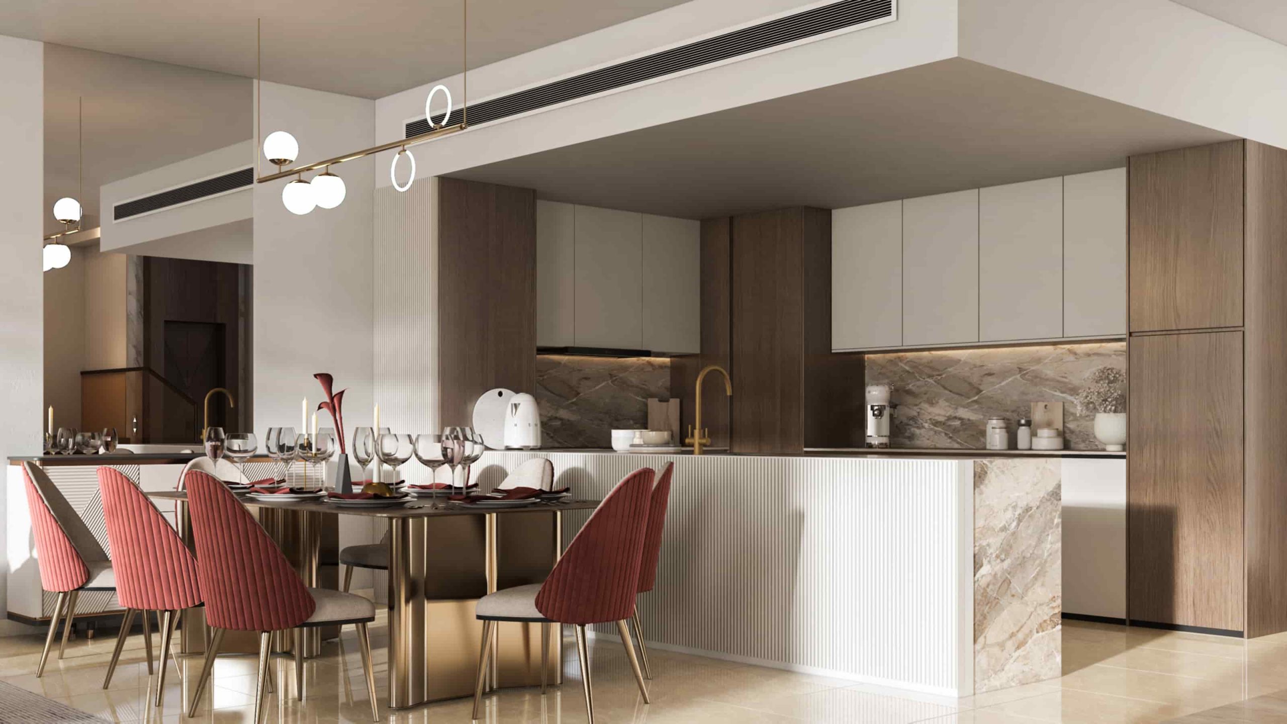 Signature Residences Al Reem kithen