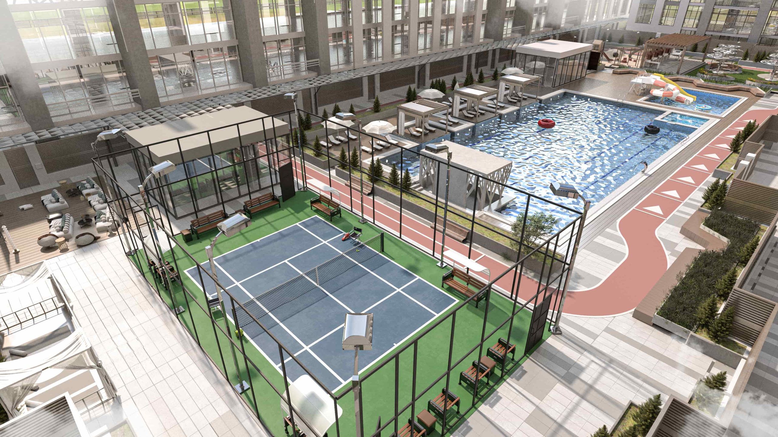 Signature Residences Al Reem outdoor area